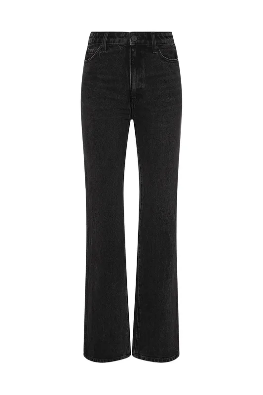 Black Wash Slim Leg Jeans