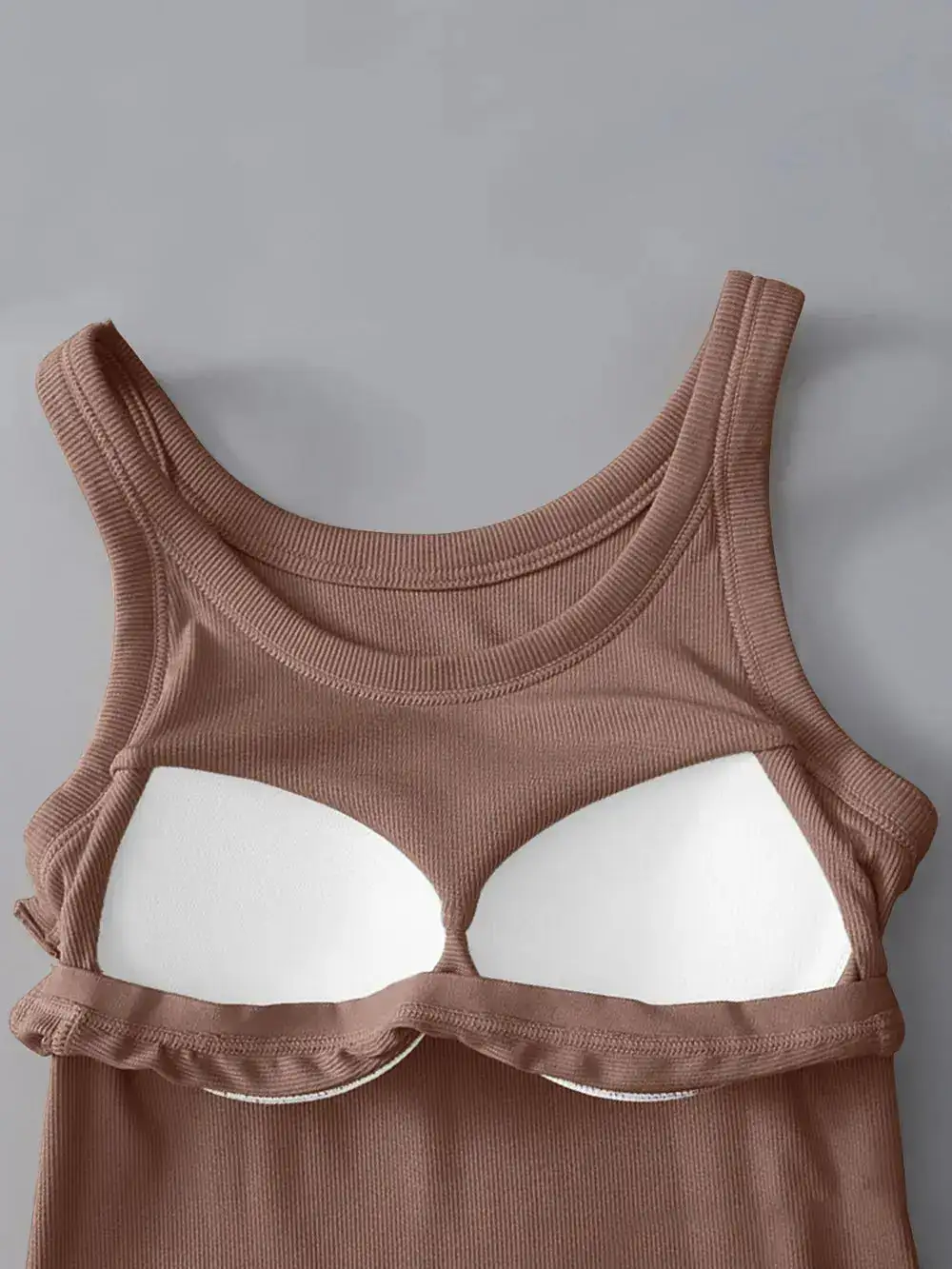 Round Neck With Built