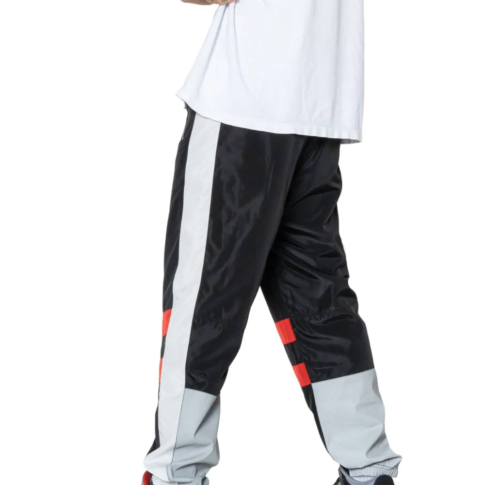 Color Blocking Cargo Pants Reflective