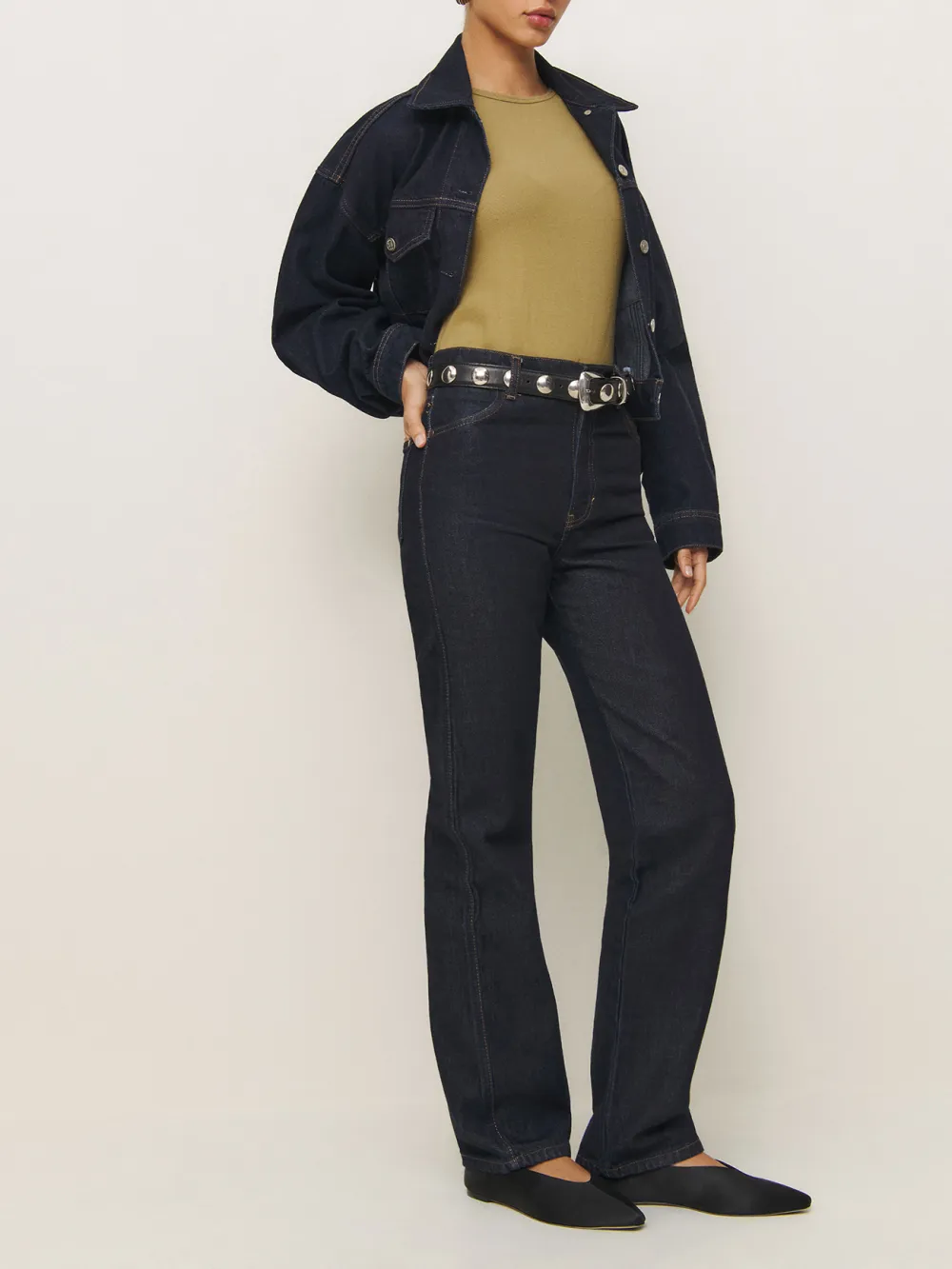 Slim Fit Crew Neck Knit Top