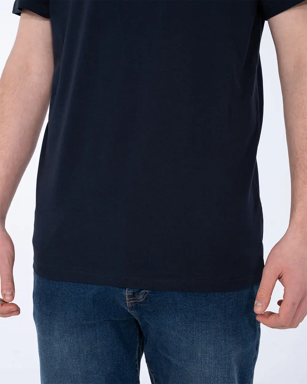Modern Minimal Classic Crew Neck Short Sleeve T Shirt