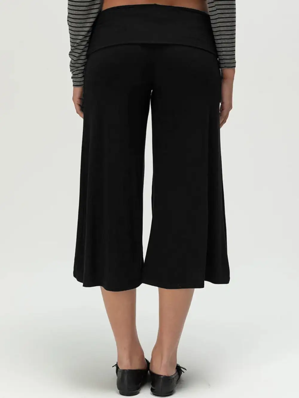 Wide Leg Capris Apparel