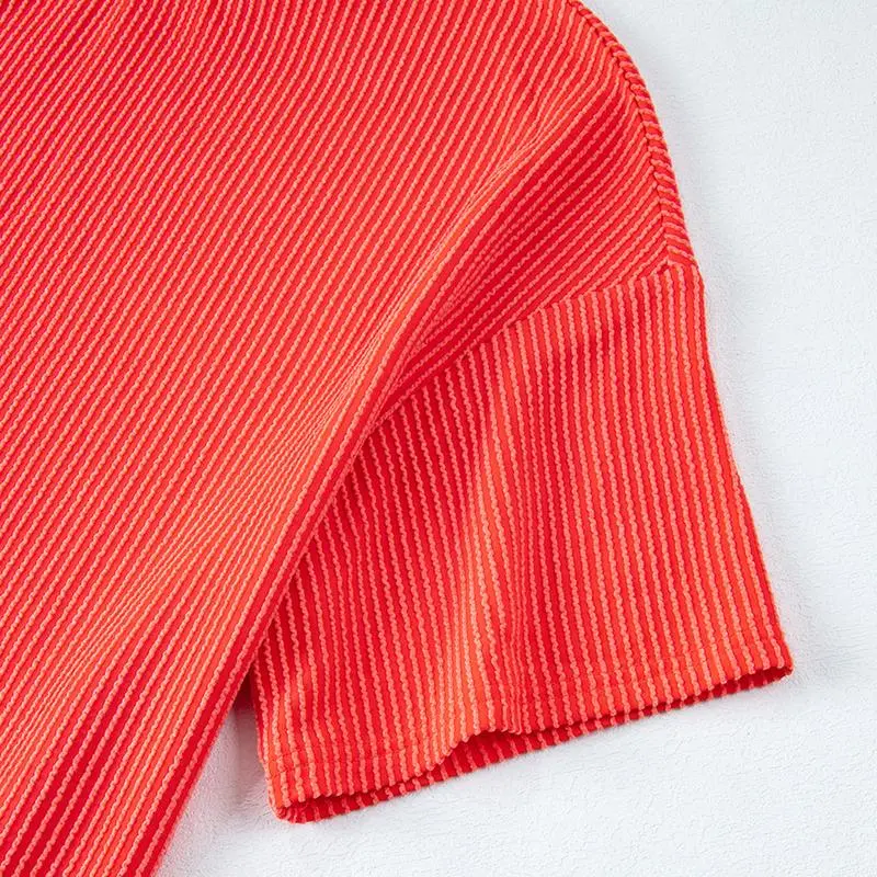 🔥Women's Summer Short-Sleeved Twisted Shirt And Shorts Set-🔥8-Sets- All Colors Included