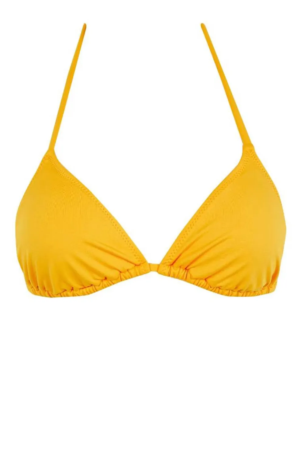 Graceful Solid Halter Swimsuit