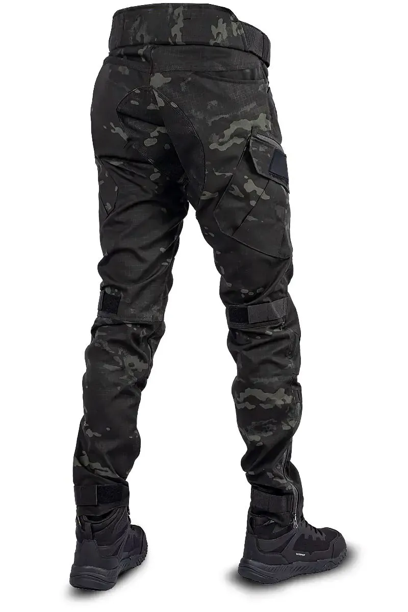 🚨Last Day 49% Off - Men's Military-Grade Tactical Combat Pants - Waterproof and Windproof Outdoor Gear - Heavy-Duty, Tear-Resistant, Built for Action