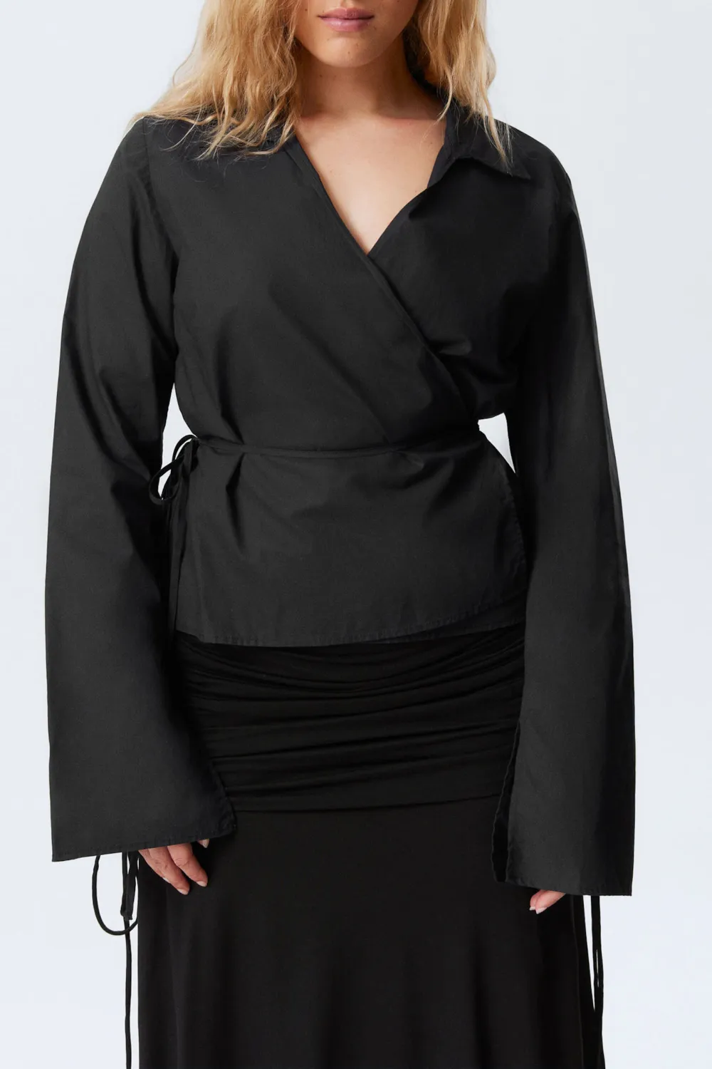 Tied Long Sleeve Shirt