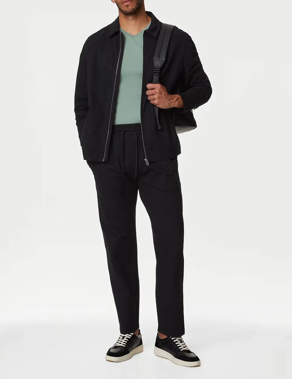 Pure Cotton V-Neck T-Shirt