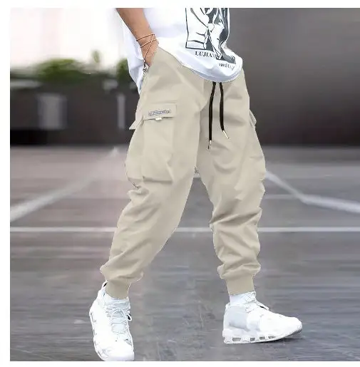 Multi Pocket Drawstring Cargo Pants