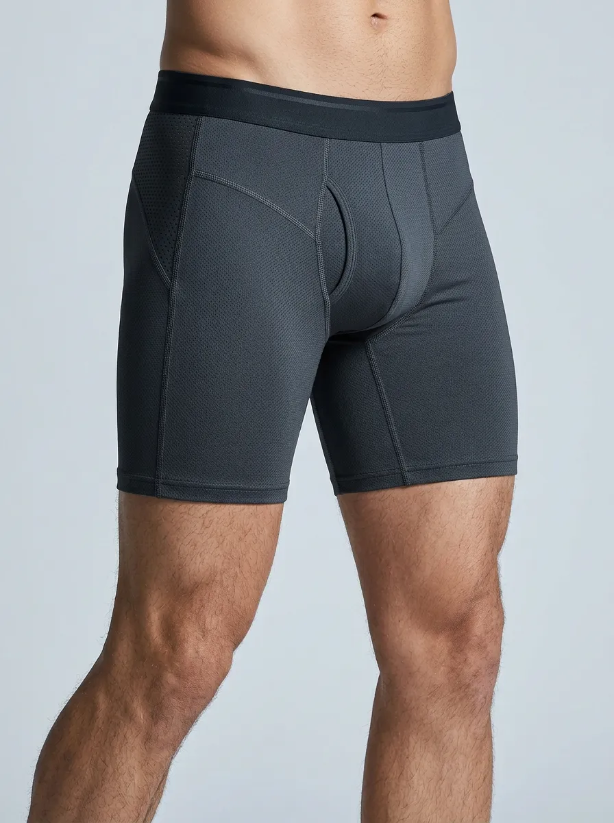 Men's Athletic Performance Mesh Breathable Briefs
