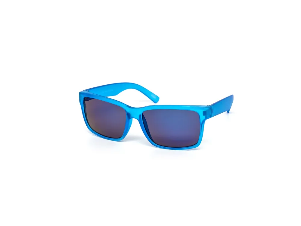 12-Pack Kids Modern Square Color Mirror Sunglasses