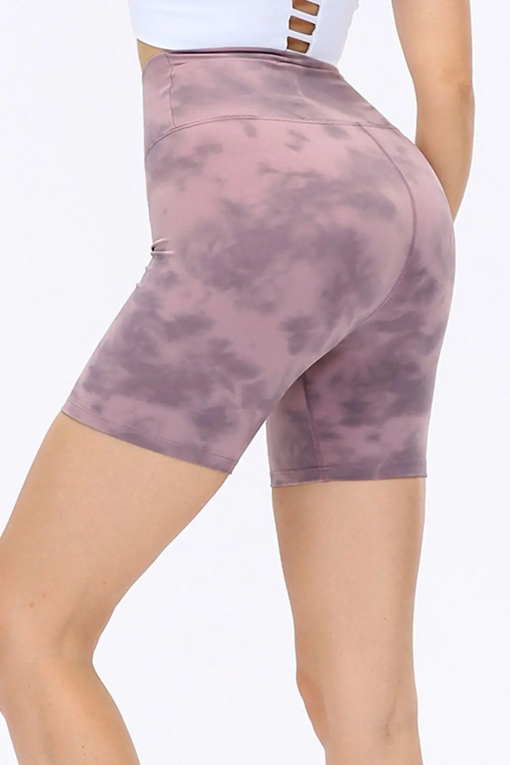 Woven High Rise Shorts