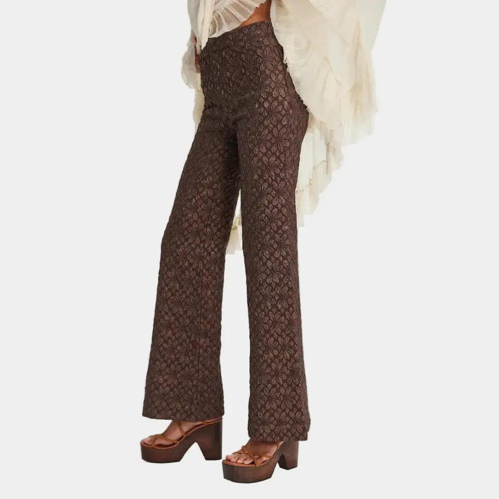 Wide-Leg Flare Women's Trousers