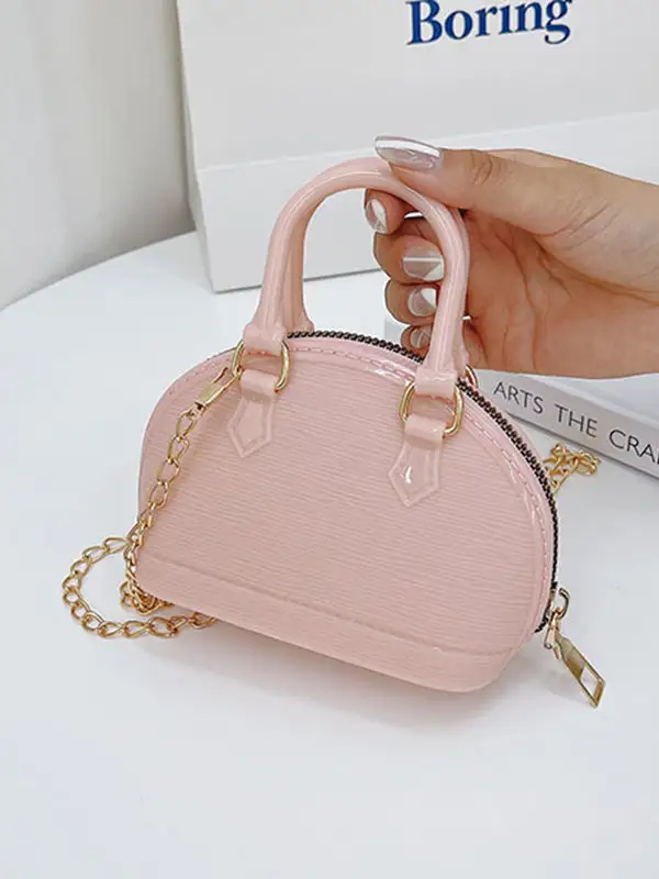 Compact Geometric Crossbody Bag