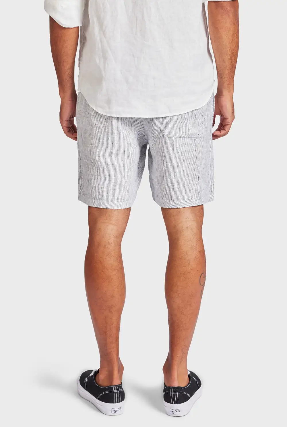 Elastic Waist Contrast Drawcord Short