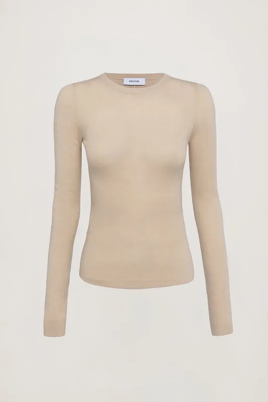 Soy Merino Boat Neck Top
