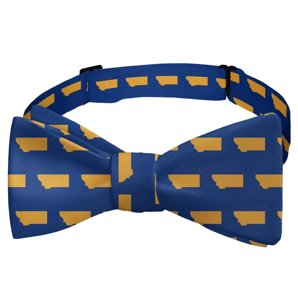 Structured Outline Motif Bow Tie