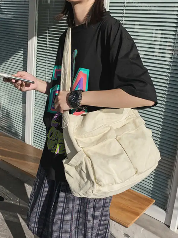 Canvas Crossbody Bag