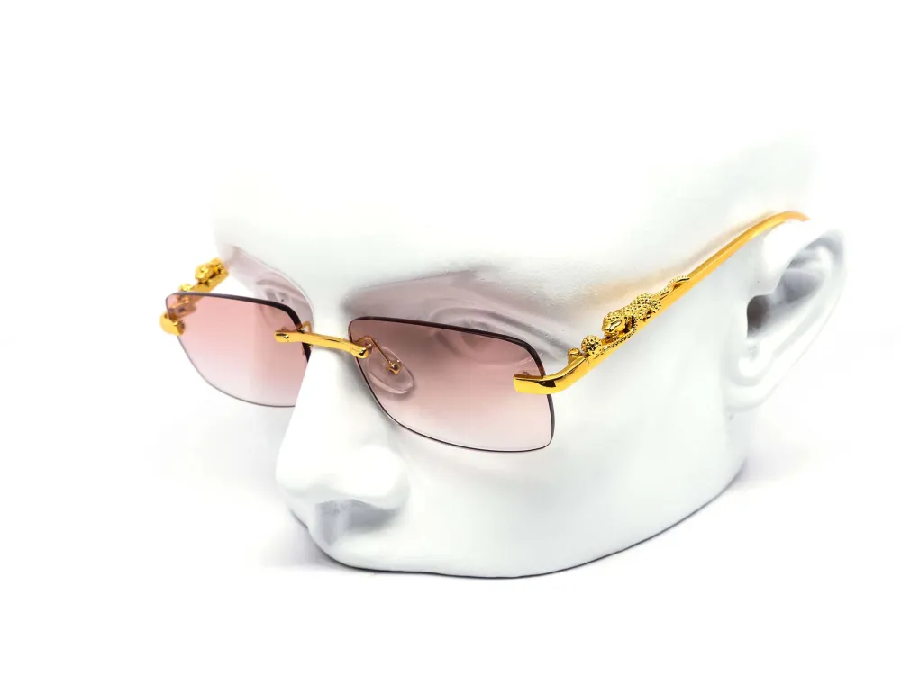 12-Pack Rimless Gradient Sunglasses