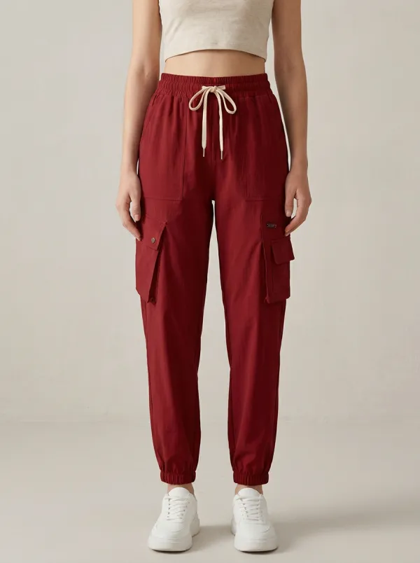 Women's Travel Inspired Cargo Cargo Work Pants