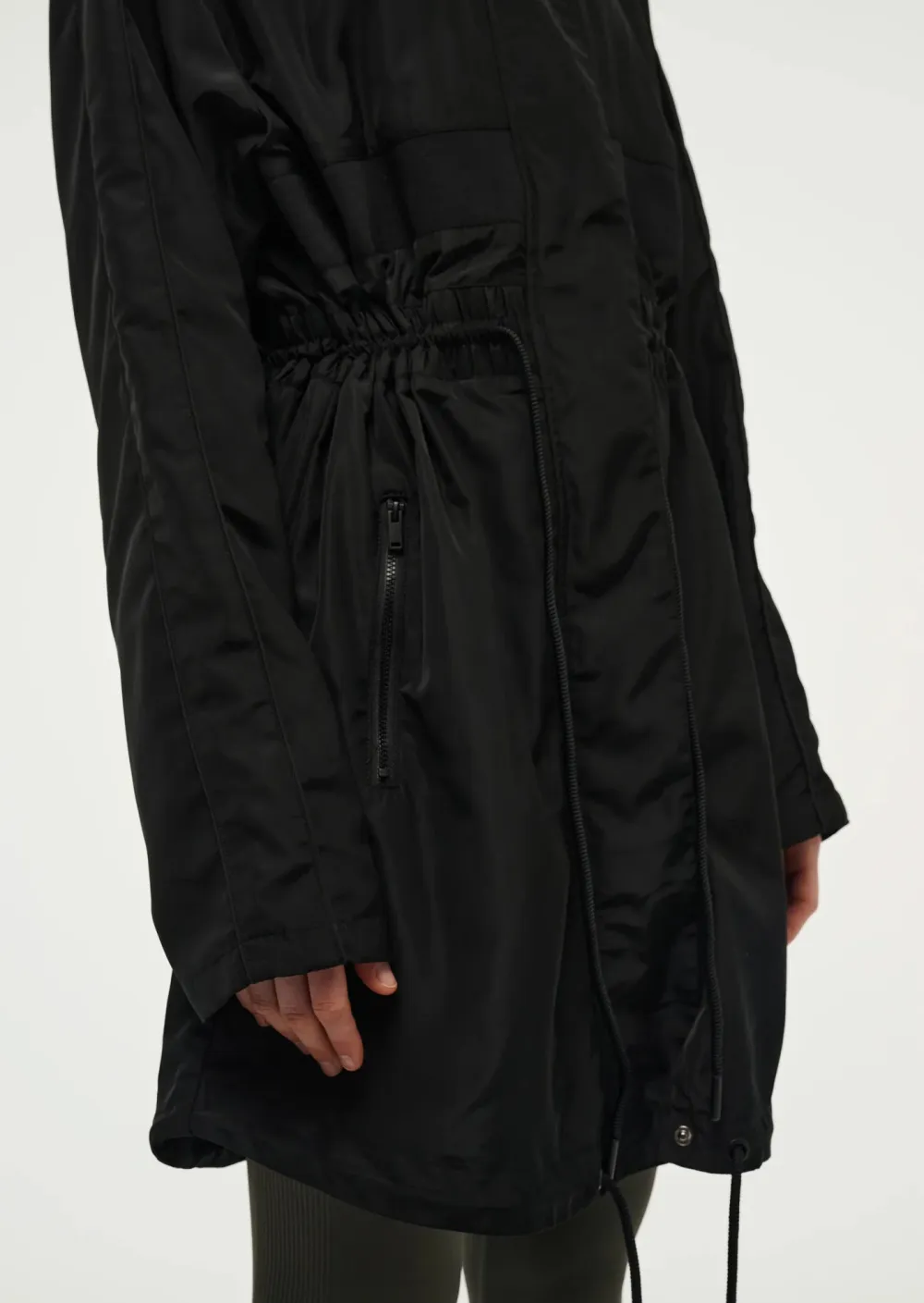 MID LENGTH HOODED JACKET