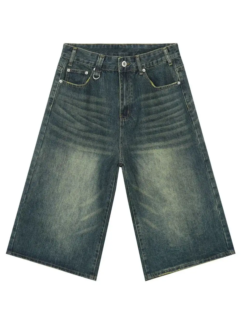 Everyday Wide Leg Cotton Blend Casual Shorts