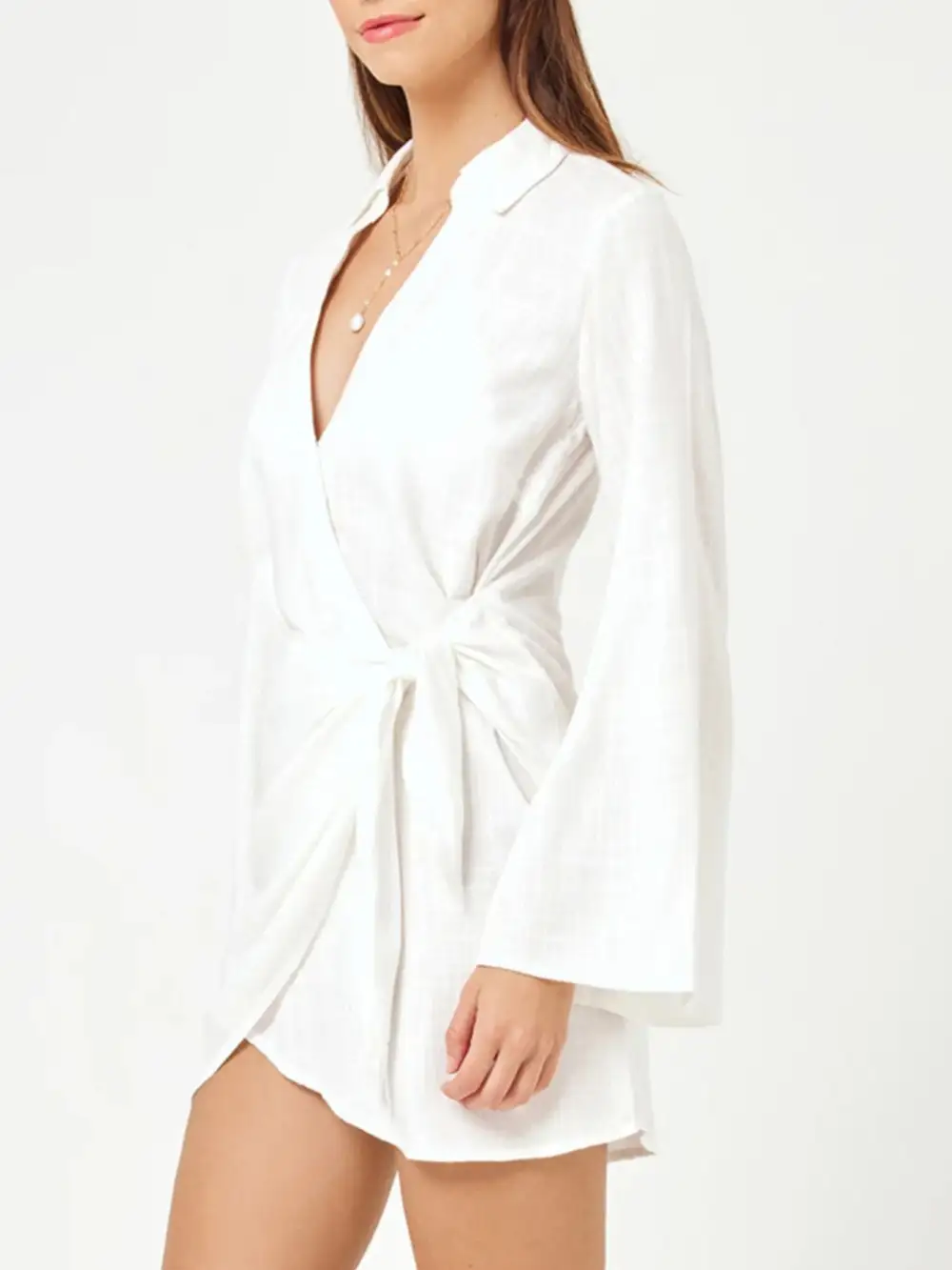 Clean Line Long Sleeve Dress