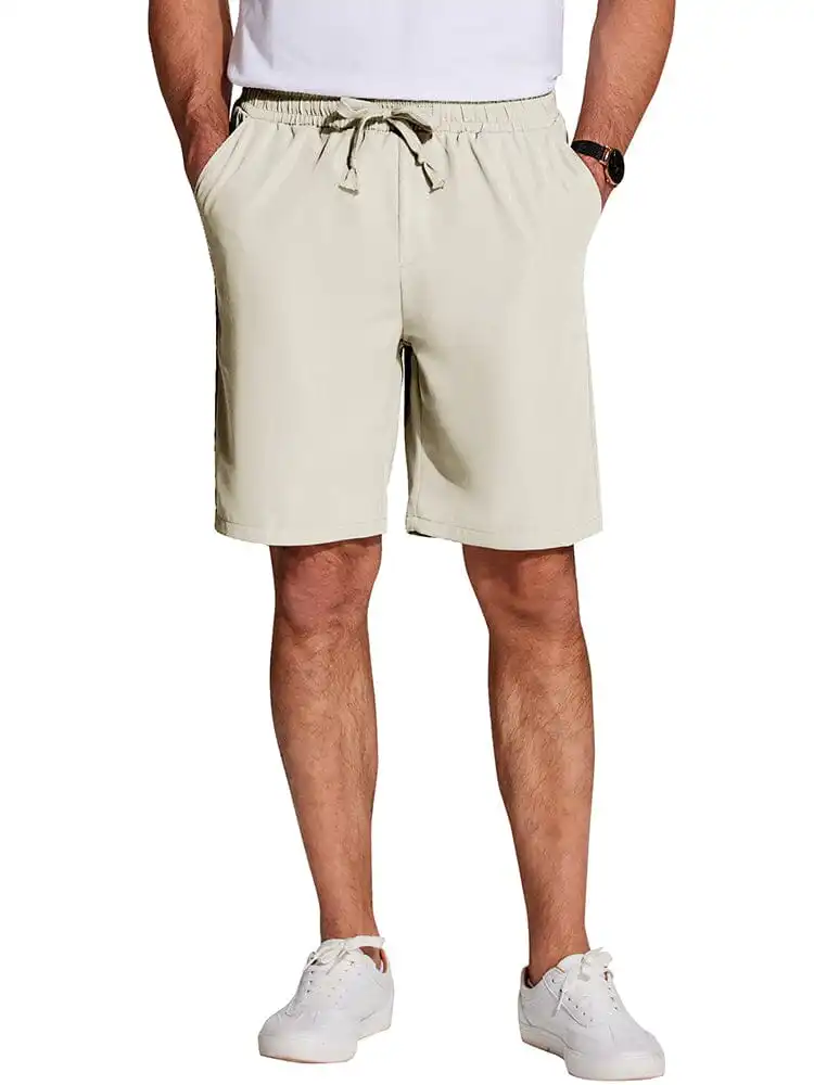 Men's Casual Elastic Waist Shorts