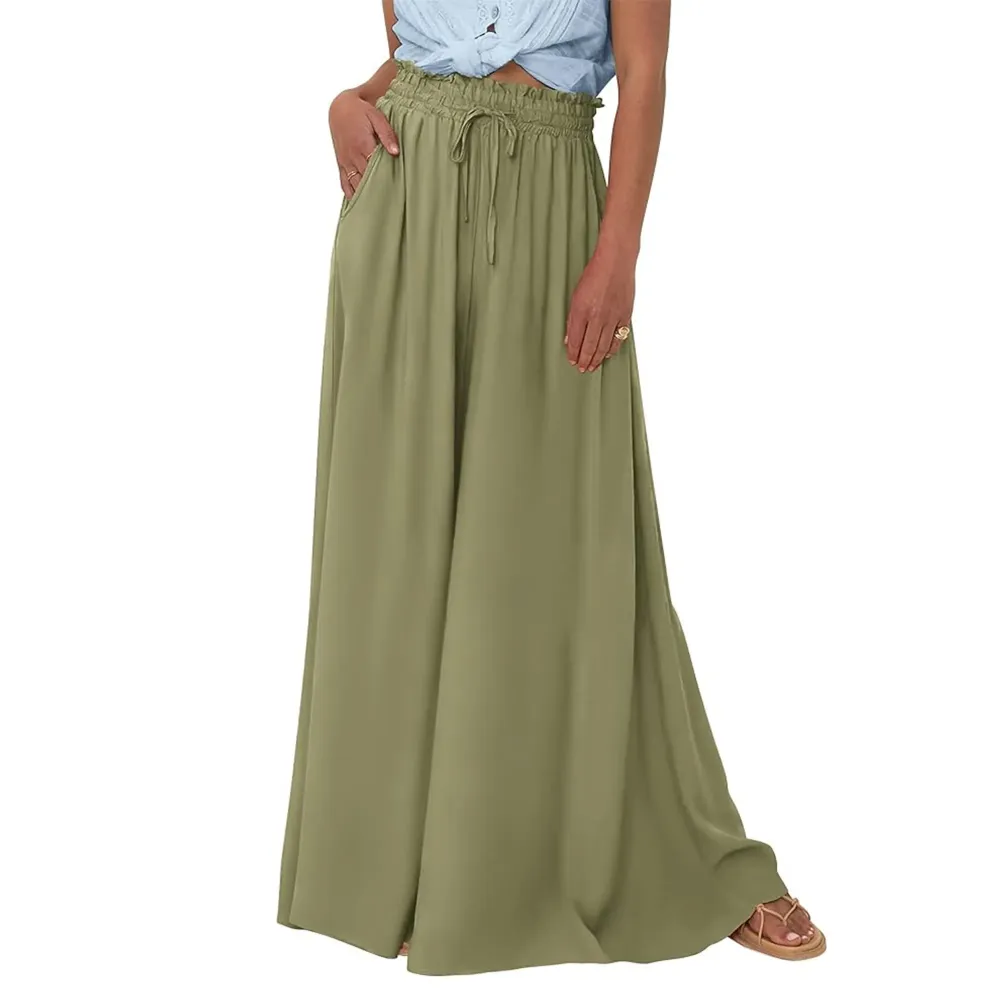 Women's High WaistedWide Leg Pants-🔥8-Pack- Only $24