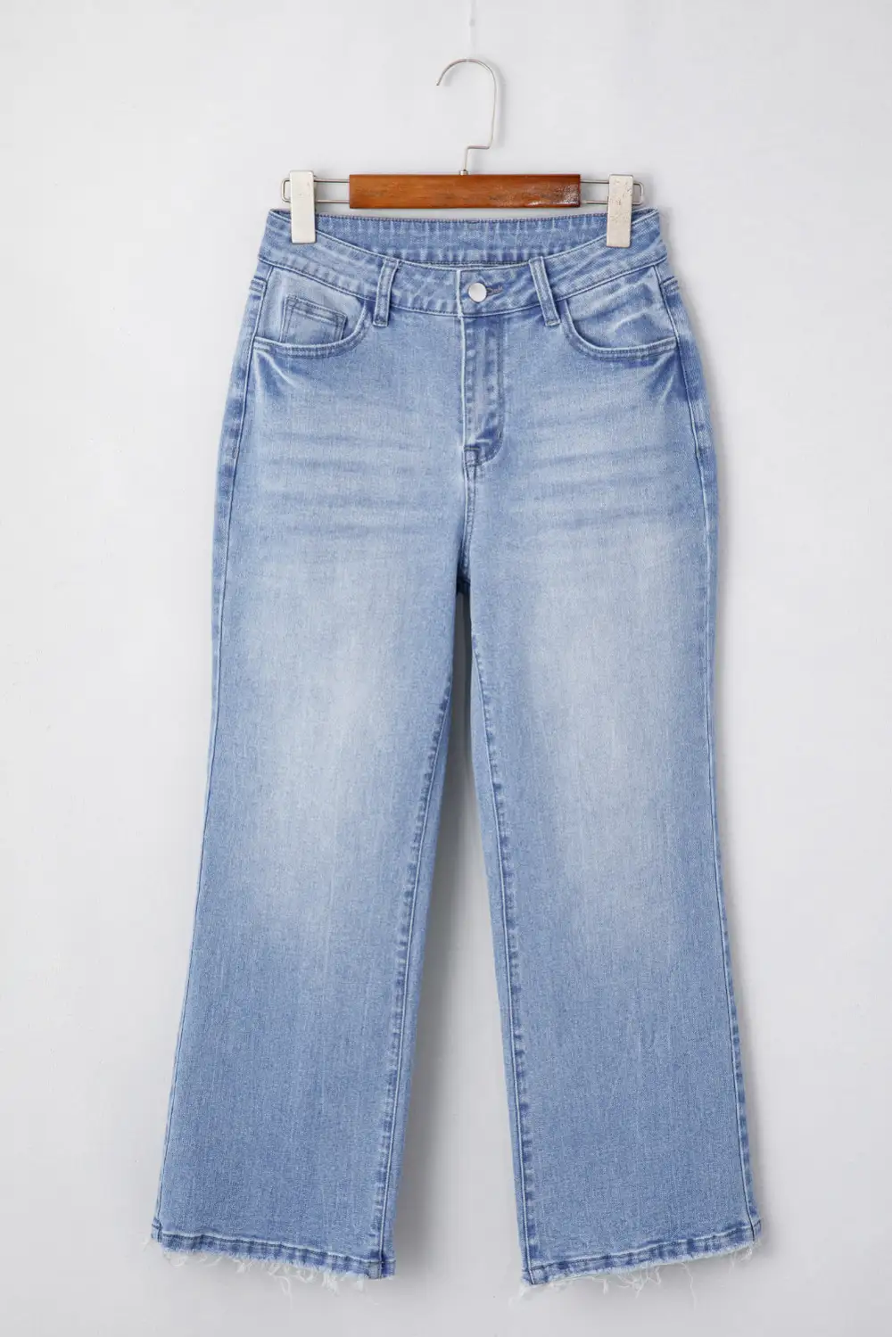 Subtle Texture Relaxed Fit Denim Jeans