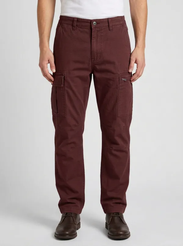 Men's Casual Outdoor Grey Multi-Pocket Cargo Pants