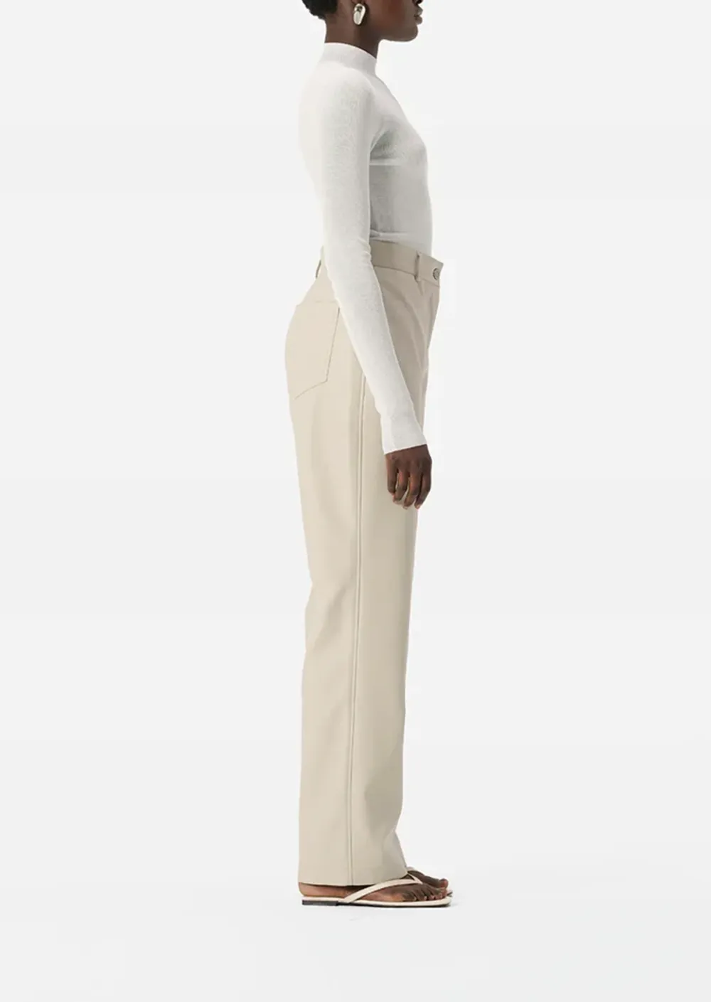 CASUAL STRAIGHT LEG PANTS
