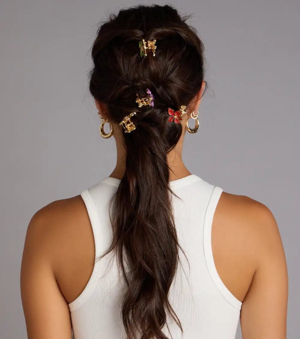 Bloom Baby Flower Claw Clip Set