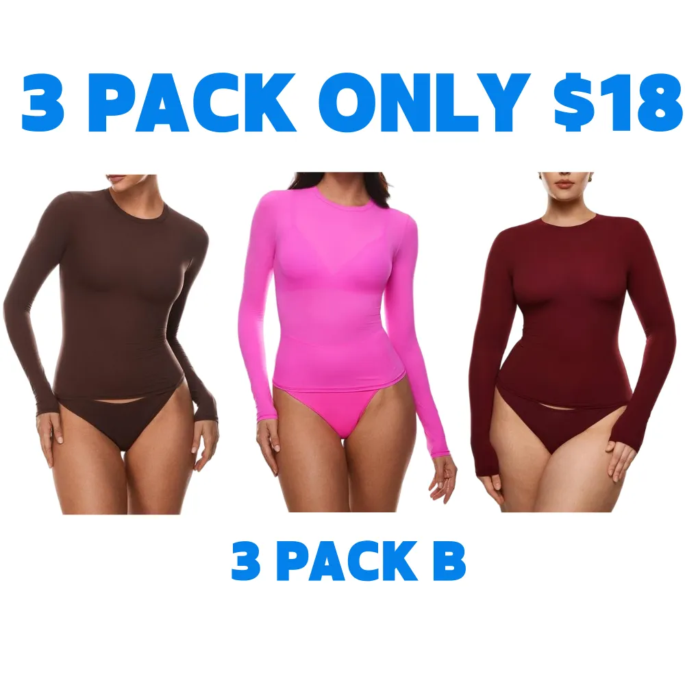 Soft Single-Layer Basic Long Sleeve Shirts