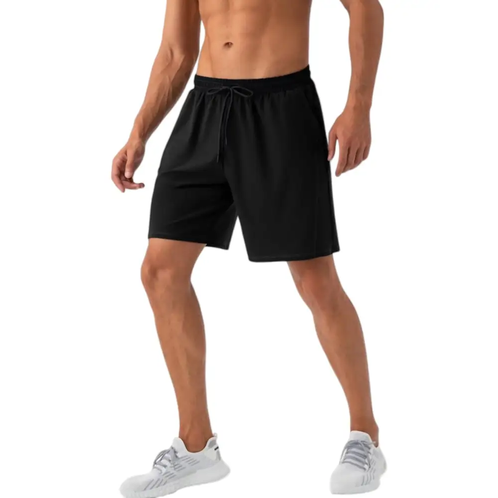 Drawstring Elastic-Waist Lightweight Men's Athletic Shorts