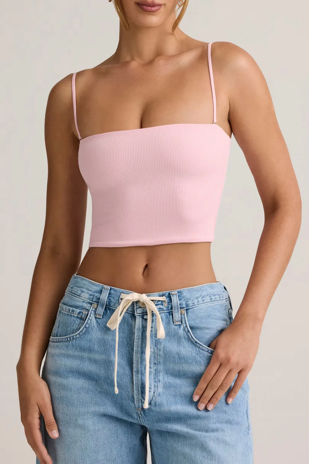 Solid Color Simple Women's Short Top