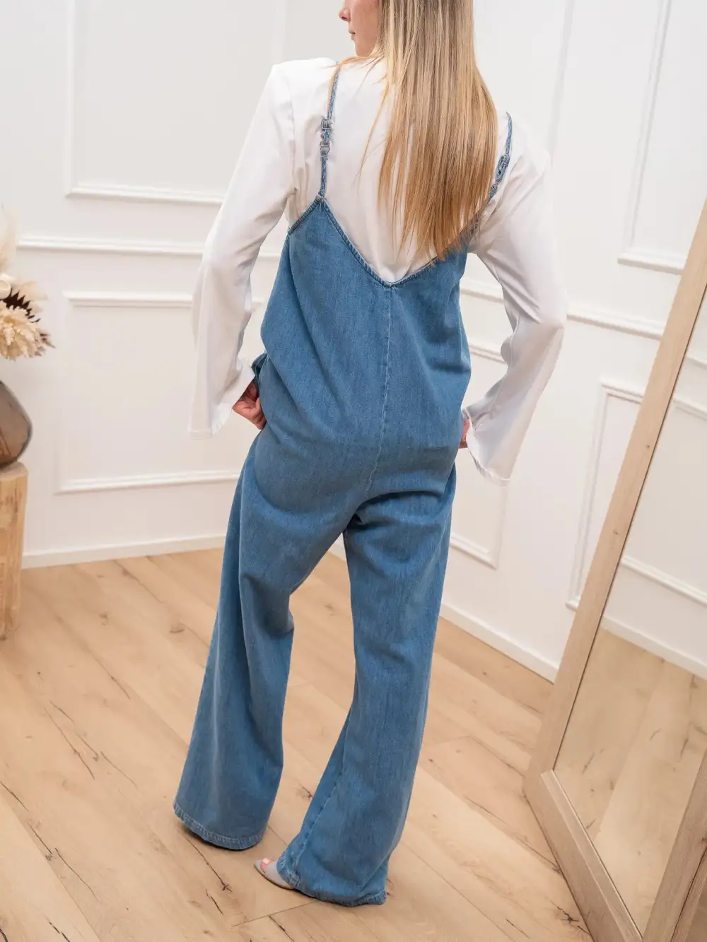Sundial V Neck Strappy Jumpsuit