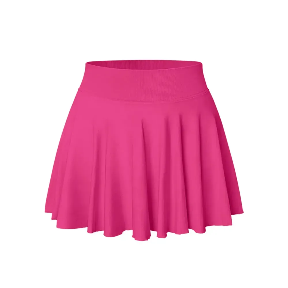 Women's Flowy Stretchy Flared Casual Mini Skirt