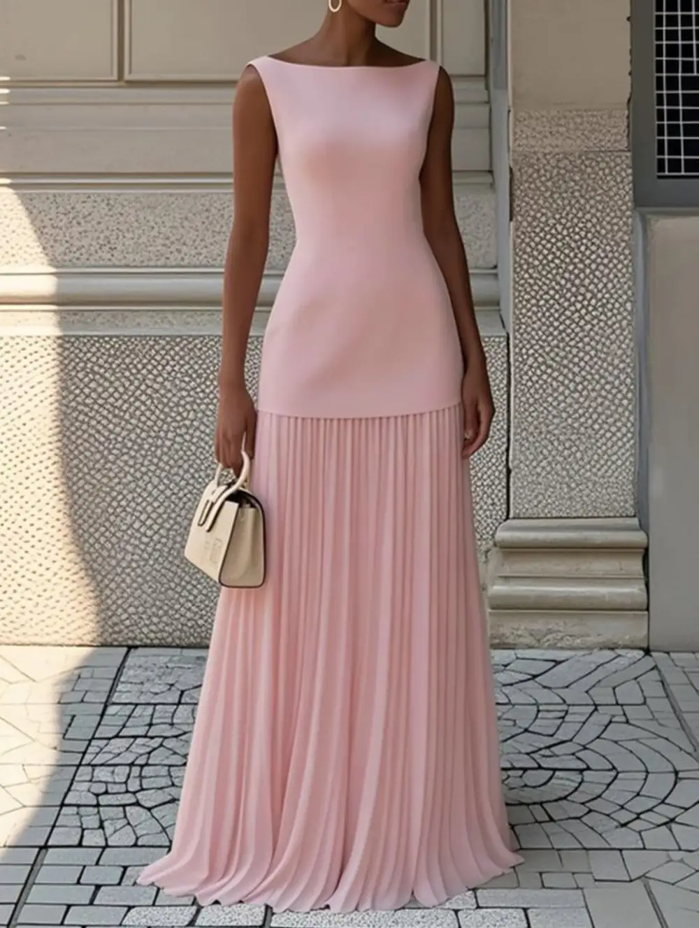 Knit Tank Skirt Two Piece Set