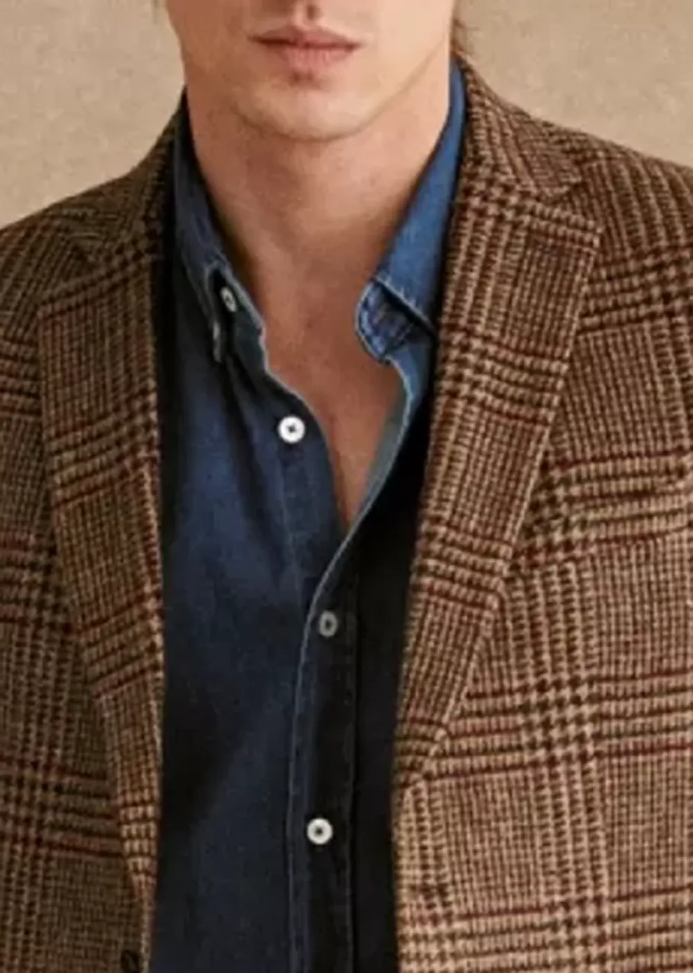 Classic Notched Collar Jacket