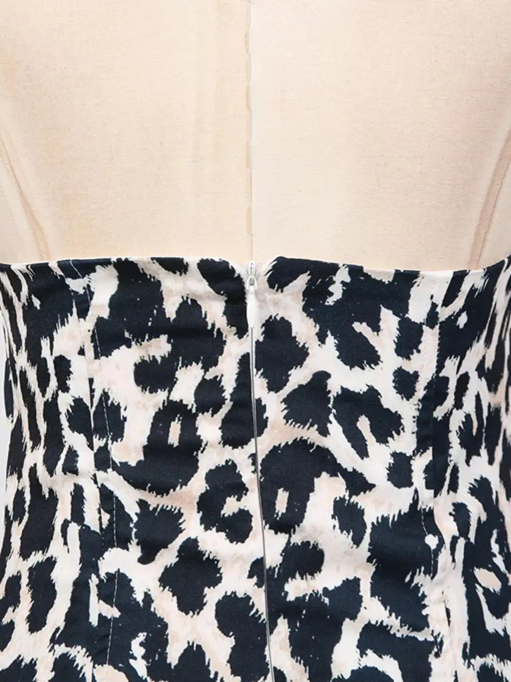Animal Print Mini Dress