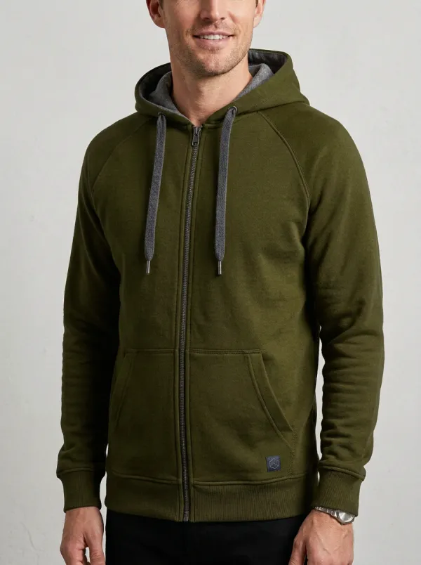 Active Zip-Up Hooded Collection Men's Sport Jacket