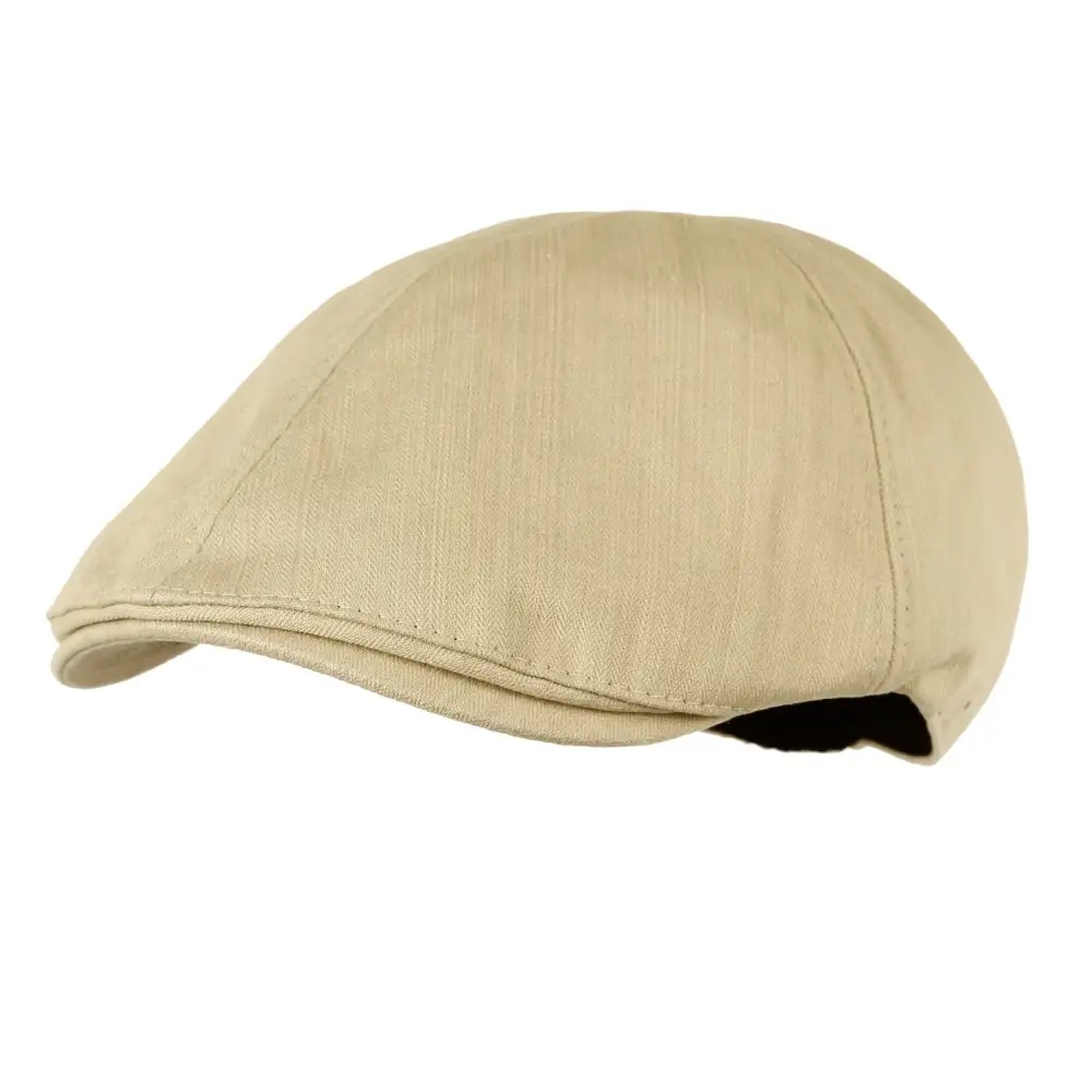Round Crown Newsboy Cap