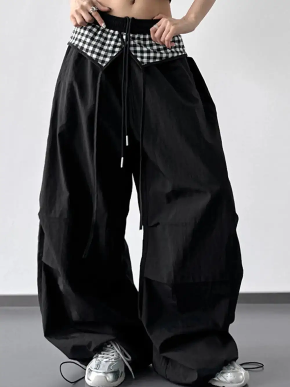 The Checkered Wide Pant