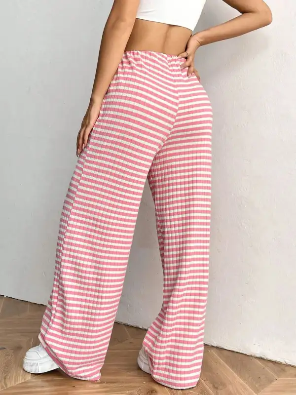 Modern Tie Waist Tie Detail Pants
