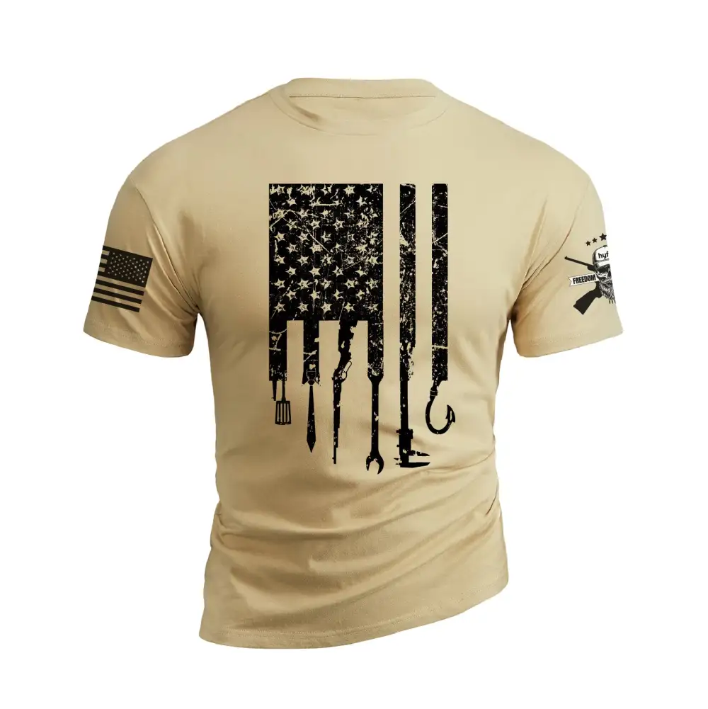 USA FLAG GRAPHIC TEE