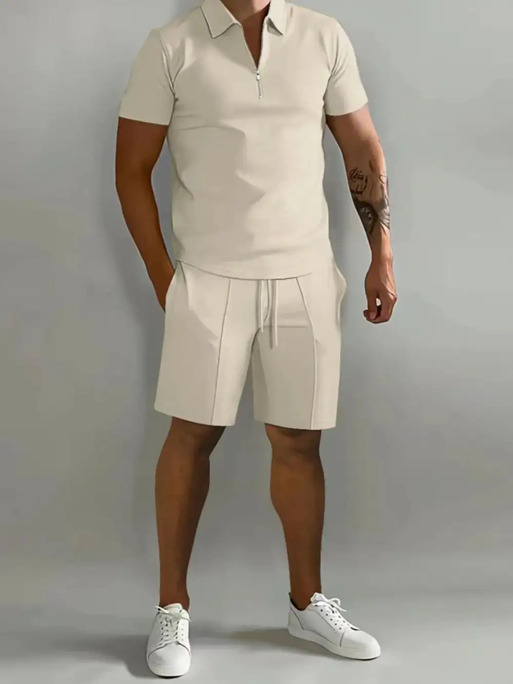 Nylon Casual Shorts