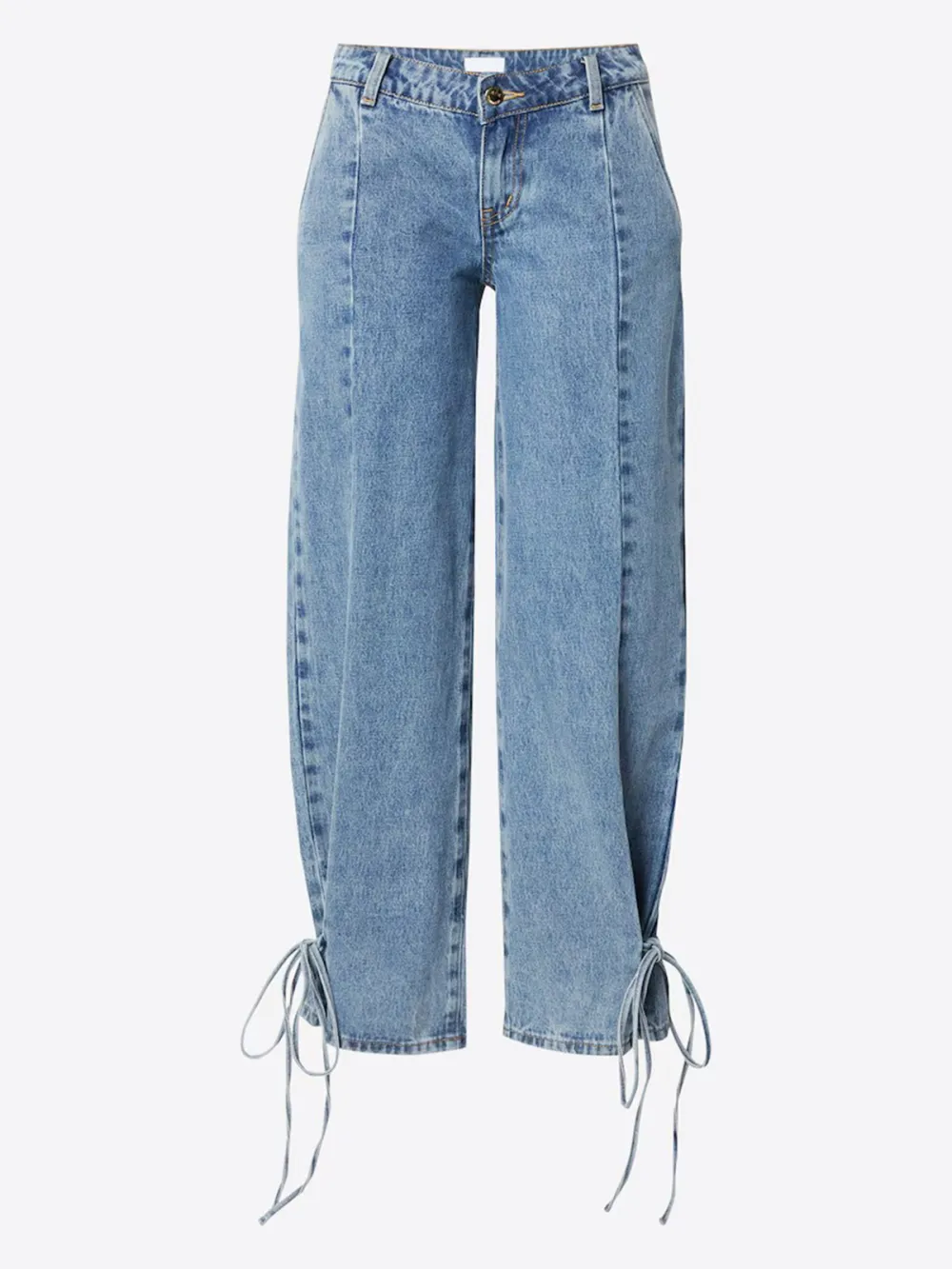 Acid Wash Casual Style Jeans