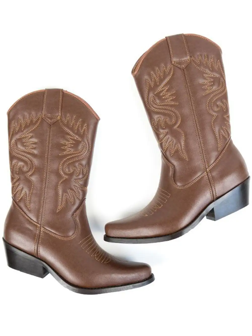 Women's Water Resistant Vegan Leather Western Boots