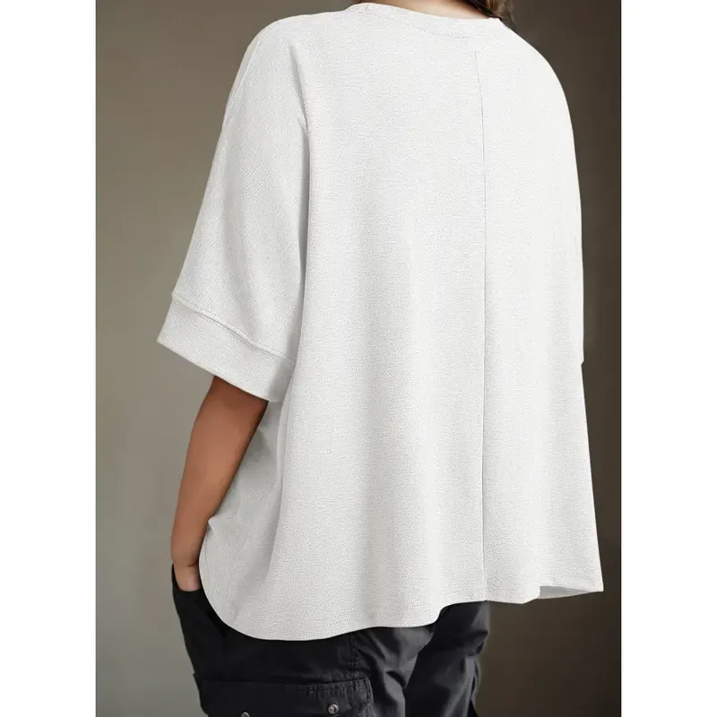 🔥Women's Tops For Women 2026 Loose Oversized Basic Tee Comfortable Soft Fabric Flattering Fit