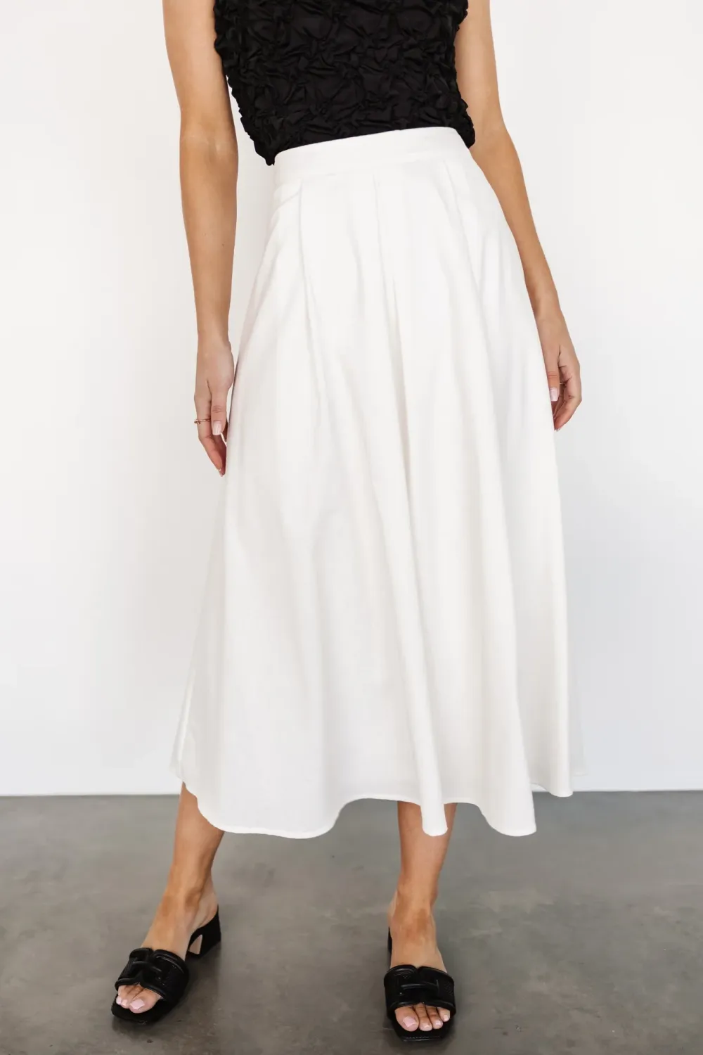 High-Waisted Versatile Slimming Skirt